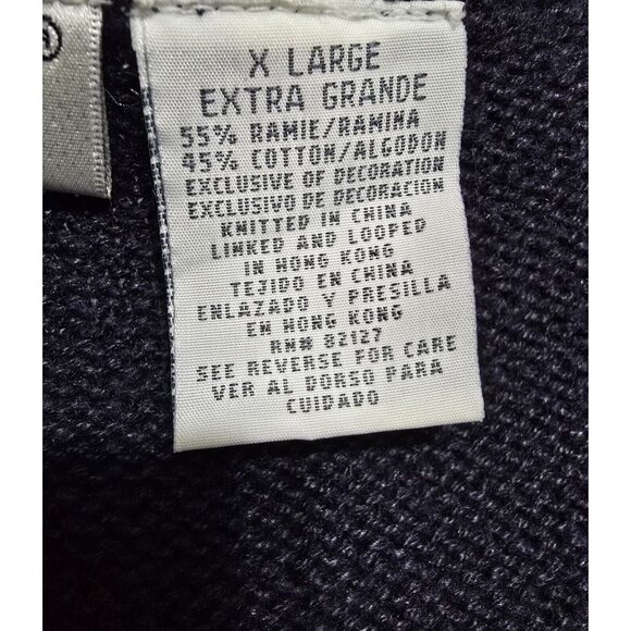 Capacity Women's Color-block Knit Vest Harvest Indie‎ Embroidered V Neck Size XL - Picture 12 of 13